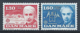 Danemark YT 700-701 Neuf Sans Charnière XX MNH Europa 1980 - Nuevos