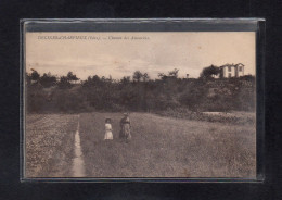 (24/03/24) 69-CPA DECINES CHARPIEUX - CHEMIN DES AMOUREUX - Other & Unclassified