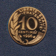 10 CENTIMES REPUBLIQUE 1996 ISSUE DU COFFRET BE - 10 Centimes