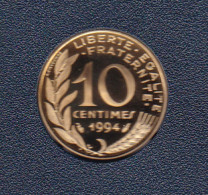 10 CENTIMES REPUBLIQUE 1994 ISSUE DU COFFRET BE - 10 Centimes