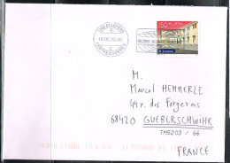 L-DIV 140 - SUISSE N° 2387 Gare De Bellinzona Sur Lettre Pour La France - Covers & Documents