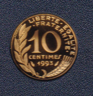 10 CENTIMES REPUBLIQUE 1993 ISSUE DU COFFRET BE - 10 Centimes