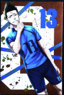 ► BLUE LOCK Manga BD Maxi Carte.  Dim. 18x12 -  Série Football Japon N°13  -Kaneshiro Nomura  Kodansha 2021 - Comicfiguren