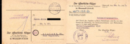 603930 | Weihnachtsamnestie, Persilschein, 2 Dokumente, Entnazifizierung Wegen Mitgliedschaft In Der NSDAP | Obernzell ( - Emissioni D'emergenza Zona Americana