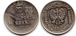 MA 31578 / Pologne - Poland - Polen 10 Zlotych 1972 SUP - Pologne
