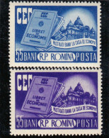 HOUSE OF ECONOMY 1955  MI.Nr.1561/62 ,MNH ROMANIA - Nuevos