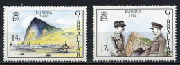 Gibraltar YT 458-459 Neuf Sans Charnière XX MNH Europa 1982 - Gibraltar