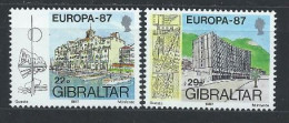 Gibraltar YT 530-531 Neuf Sans Charnière XX MNH Europa 1987 - Gibraltar