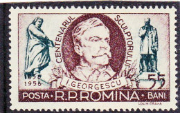 SCULPTOR I. GEORGESCU 1956  MI.Nr.1584 ,MNH ROMANIA - Ongebruikt