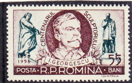 SCULPTOR I. GEORGESCU 1956  MI.Nr.1584 ,MNH ROMANIA - Nuovi