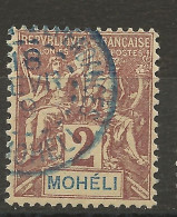 MOHELI N° 2 OBL / Used - Used Stamps