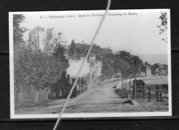 PHOTO FRANCE AIN TREVOUX GARE PLM TRAM REPRO - Trévoux