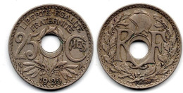MA 31586 / France - Frankreich 25 Centimes 1925 Trou Excentré TTB - 25 Centimes