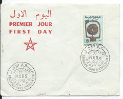 RABAT Premier Jour 1969 First Day Sur Enveloppe - Maroc (1956-...)