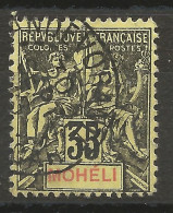 MOHELI N° 9 OBL / Used - Used Stamps