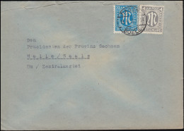 26 AM-Post Deutscher Druck + ZF Englischer Druck Brief HAGEN-BOELE 16.4.46 - Brieven En Documenten