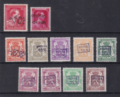  Belgie  YT** 724a-724vv - 1946 -10%