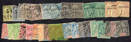 Colonie Française, Guadeloupe Petit Lot De Timbres Oblitérés - Used Stamps