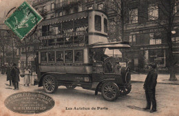 Les Autobus De Paris: Automobiles Eugène Brillié - Compagnie Générale Des Omnibus - Carte De 1908 - Busse & Reisebusse