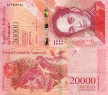 Venezuela / 20.000 Bolivares / 2016 / P-99(a) / VF - Venezuela