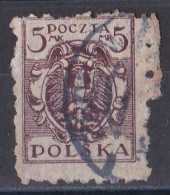 Pologne - République 1919  -  1939   Y & T N °  222  Oblitéré - Gebraucht
