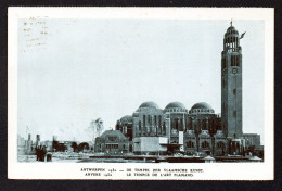 Anvers. Le Temple De L'art Flamand. Carte Officielle De L'exposition De 1930. 1930 - Antwerpen