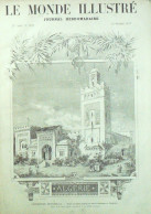 Le Monde Illustré 1877 N°1080 Algérie Palais Trocadéro Rome Vatican - 1850 - 1899