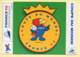 FRANCE 98 – Carte Collector Autocollante N° 9/18 – FOOTIX – Coupe Du Monde (voir Scan Recto/verso) - Soccer