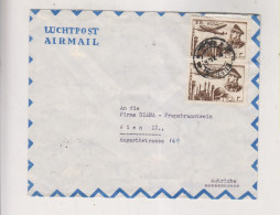 IRAN 1956 TEHERAN Nice Airmail Cover To Austria - Iran
