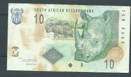 AFRIQUE DU SUD -   SOUTH AFRICA,10 RAND,2005,P.128a -  HS4787817A    Laura 9330 - Afrique Du Sud