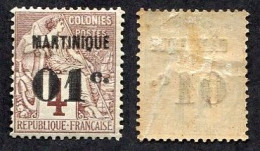 Colonie Française, Martinique N°8 Neuf*, Qualité Très Beau - Ungebraucht