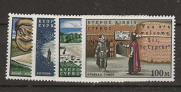 1964 MNH Cyprus, Mi 233-36 Postfris ** - Nuevos