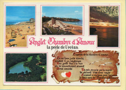 64. ANGLET Chambre D'Amour / La Perle De L'Océan – Multivues / Blason / Parchemin (animée) (voir Scan Recto/verso) - Anglet