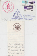 Ross Dependency Erebus Fryxell 2 Signatures  + Letter Leader Base Ca Scott Base 18 NOV 1980 (SO164) - Storia Postale