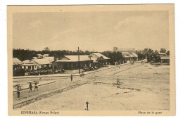 Congo Belge    Kinshasa    Place De La Gare - Belgian Congo