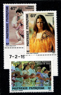 Polynésie Française - N° 333/335 Neufs** - Folklore Polynésien - Neufs