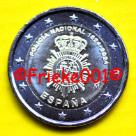 Spanje - Espagne - 2 Euro 2024 Comm.(Nationale Politie) - Espagne