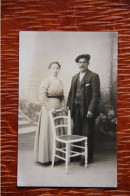 Carte Photo D'un Couple - Photographie