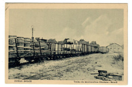 Congo Belge    Kinshasa   Trains De Marchandises Kinshasa - Matadi  TRAIN TREIN WAGON WAGONS - Belgian Congo