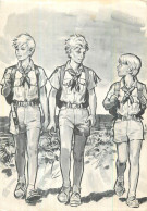 Illustration De LA TACHE DE VIN De Serge DALENS ; ( Scouts ). PIERRE JOUBERT - Pfadfinder-Bewegung