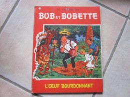 BOB ET BOBETTE N°73 L'OEUF BOURDONNANT  VANDERSTEEN - Suske En Wiske