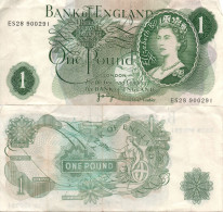 United Kingdom / 1 Pound / 1970 / P-374(g) / VF - 1 Pond