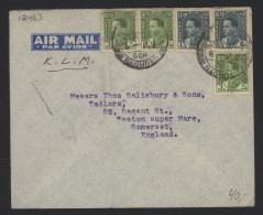 Iraq 1938 Air Mail Cover To UK__(12463) - Iraq