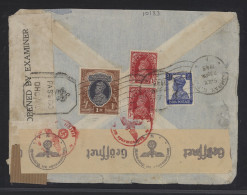 India 1943 Bombay Censored Cover To Switzerland__(10183) - Altri & Non Classificati