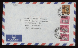 Hong Kong 1990's Air Mail Cover To Denmark__(12361) - Cartas & Documentos