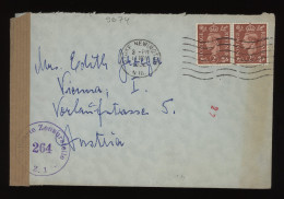 Great Britain 1952 Stoke Newington Censored Cover To Austria__(9674) - Covers & Documents