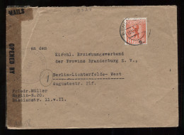 Germany Stadt Berlin 1945 Berlin Censored Cover__(9328) - Berlín & Brandenburgo
