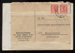 Germany Stadt Berlin 1945 Berlin Double Used Cover__(9308) - Berlín & Brandenburgo
