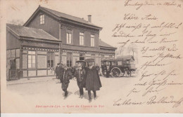 62 - AIRE SUR LA LYS - GARE DU CHEMIN DE FER - Aire Sur La Lys