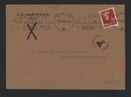 Norway 1942 Oslo Slogan Cancellation Cover To Germany__(10195) - Lettres & Documents